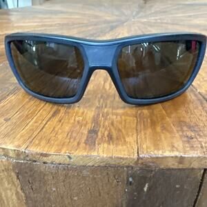 Gargoyles Khyber Sunglasses Matte Black Smoke Polarized Lens Tactical